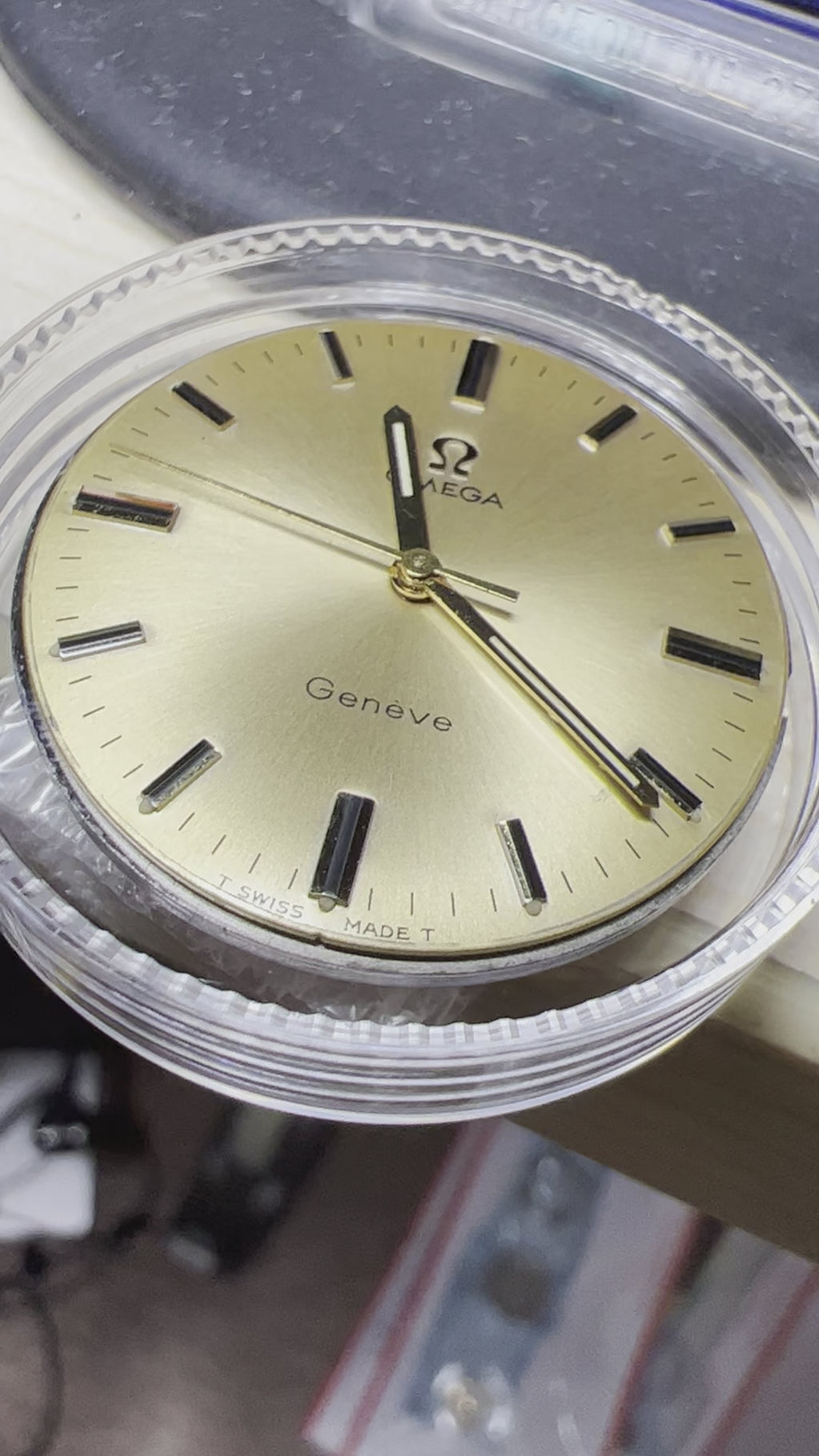 #602 GENEVE OMEGA Men's Watch Rare Vintage (Antique) Original Swiss Made