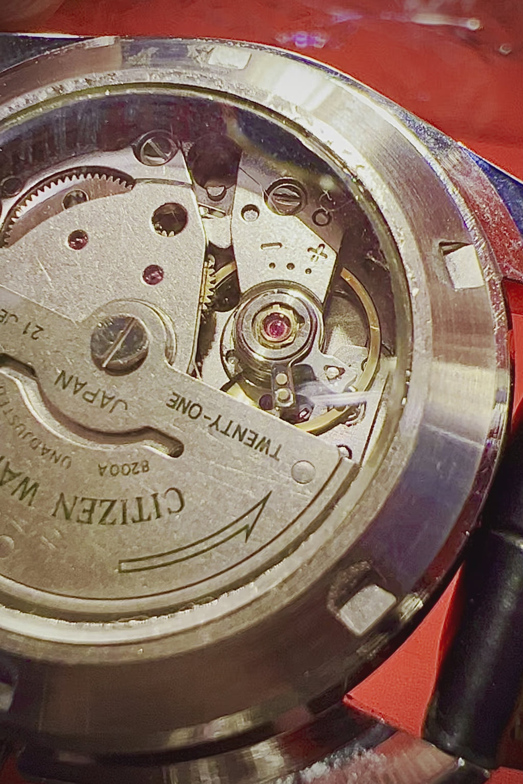 #548 Vintage Citizen Automatic Day Date Movement 21J Wrist Watch For Men VG1573 F OBO
