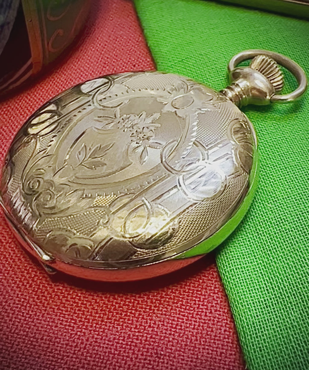 Reserved for Galina #643 Waltham Seaside Model 1890 14K Gold Filled 6S 15J Full Hunter Case Pocket Watch Ebay Inv shahid $199- Paid $125