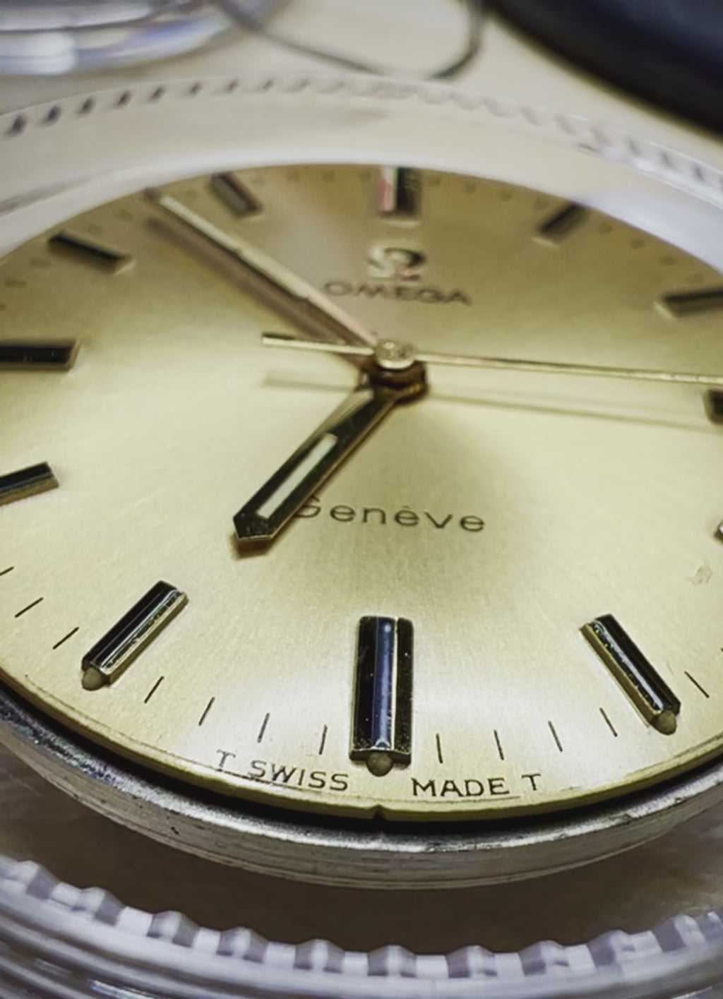 #602 GENEVE OMEGA Men's Watch Rare Vintage (Antique) Original Swiss Made