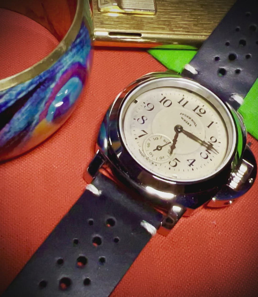 #245 Ingersol Wrist  Watch 1925 Collectors Partially  Converted  Project wrist Watch