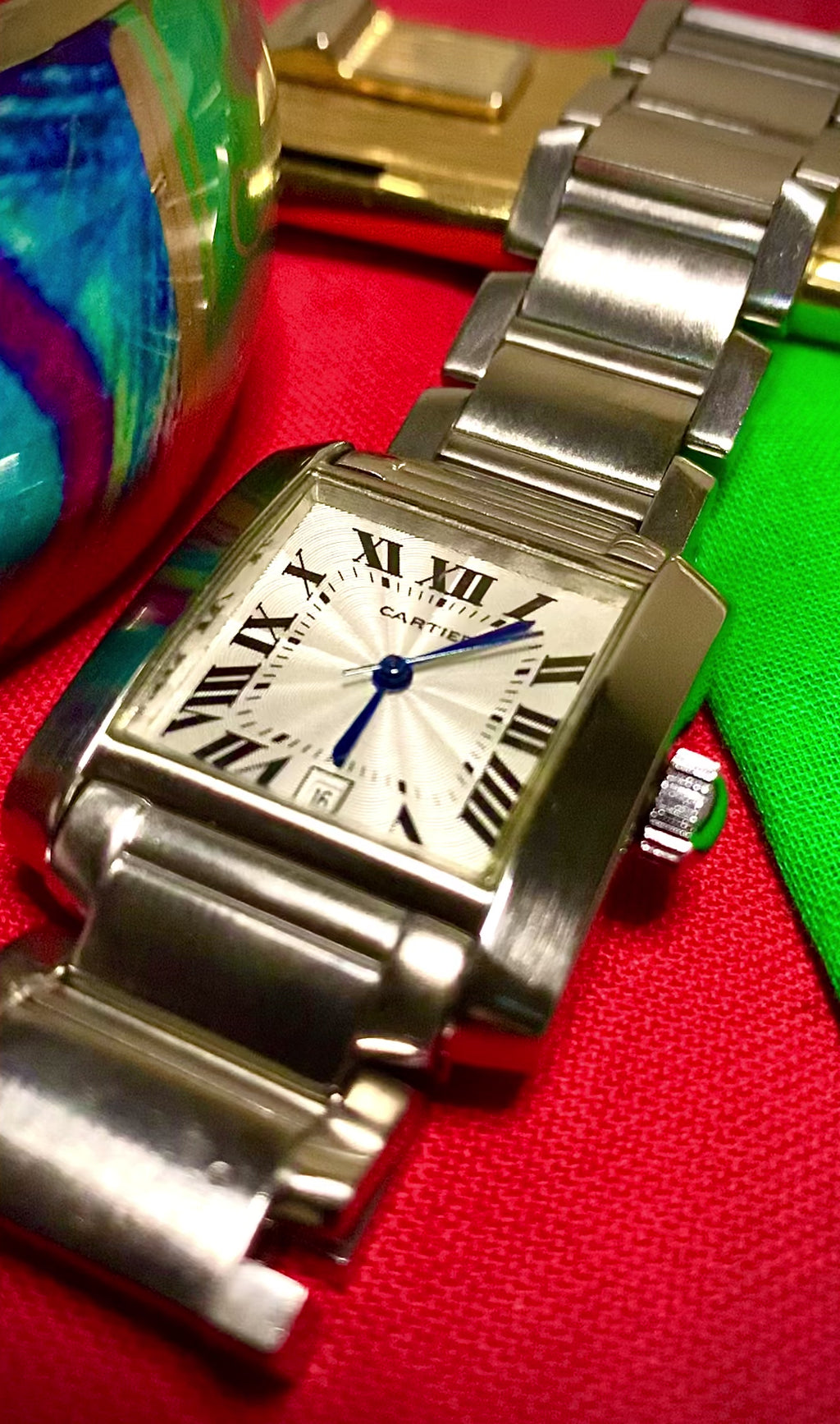 #659 Cartier swiss made Quartz Anna