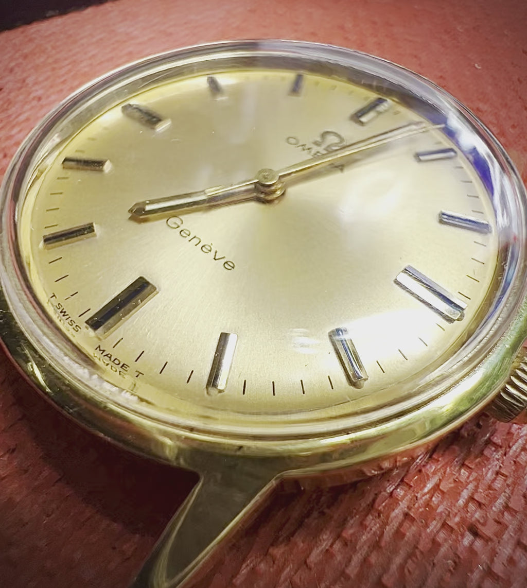 #602 GENEVE OMEGA Men's Watch Rare Vintage (Antique) Original Swiss Made