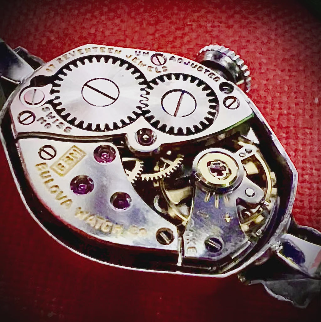 #02 Bulova Diamonds 10K White Gold Filled 17Jewls with warranty