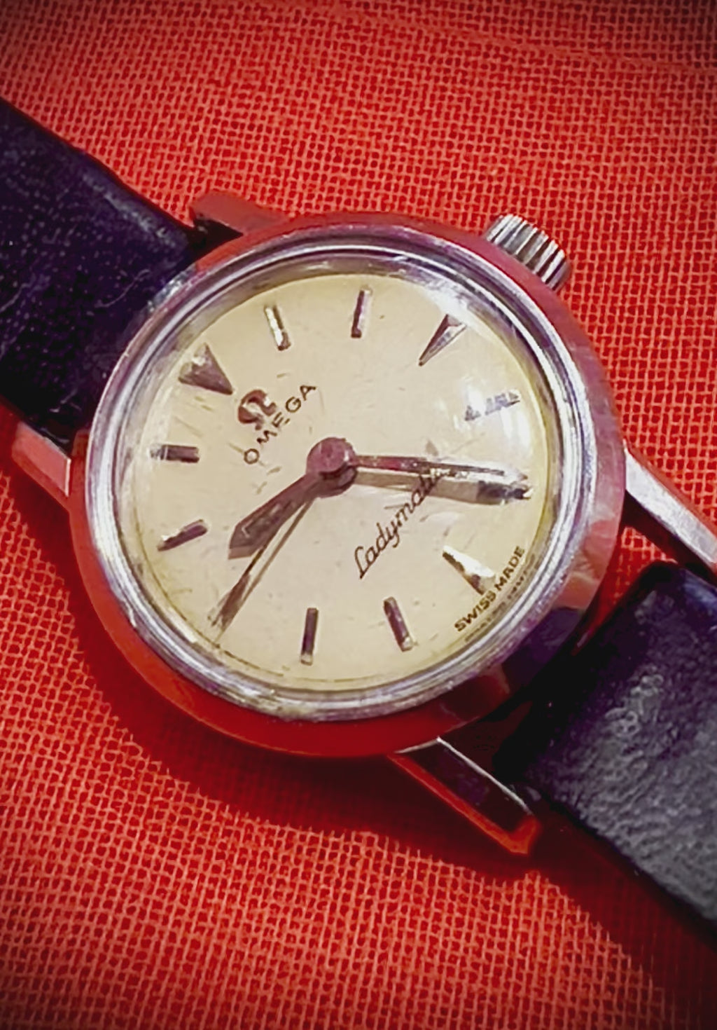 #502 Omega seamaster ladymatic an Automatic or selfwinding watch