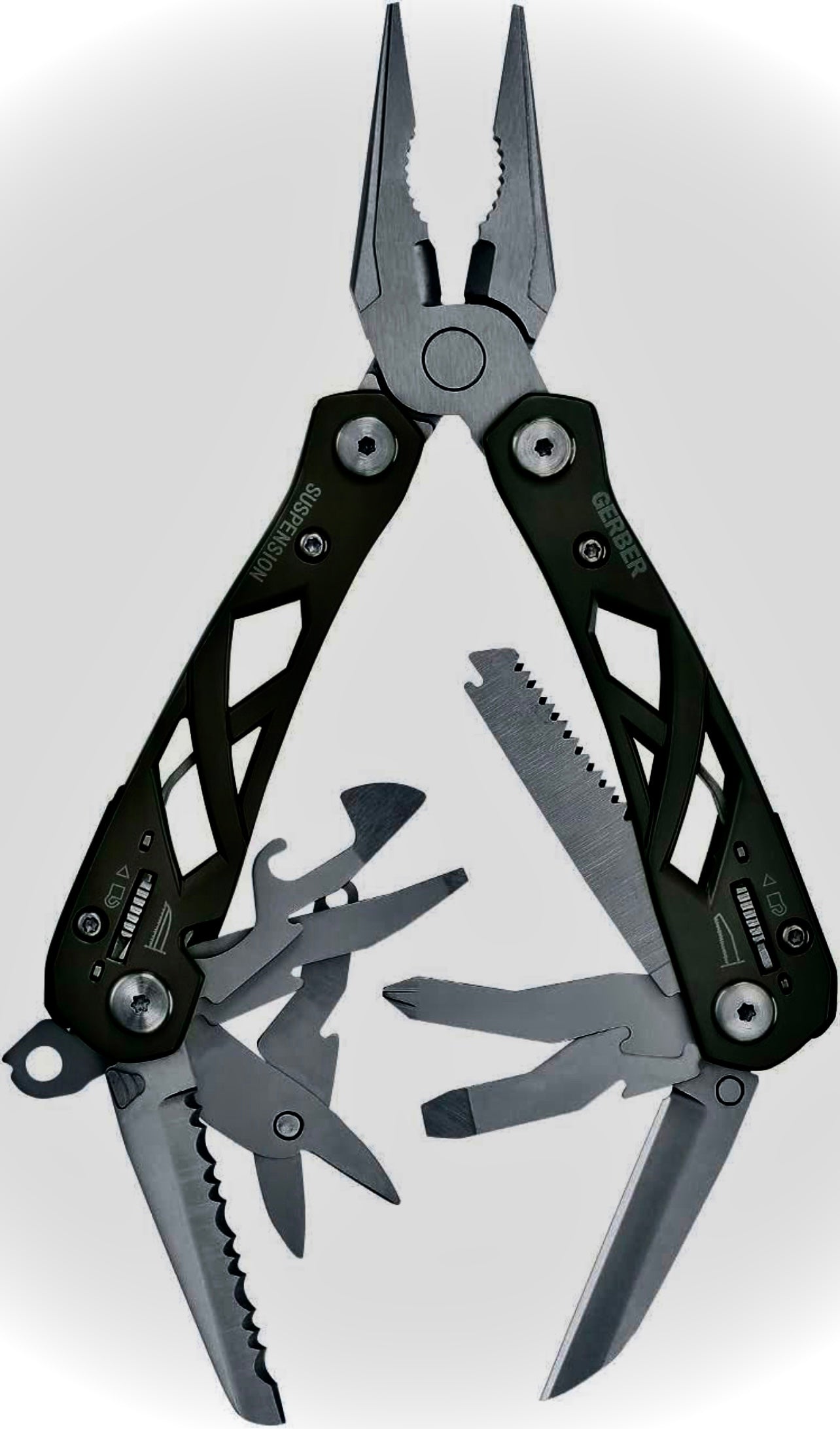 #020423Gerber Gear 22-01471N Suspension Needle Nose Pliers Multitool Multi-Plier