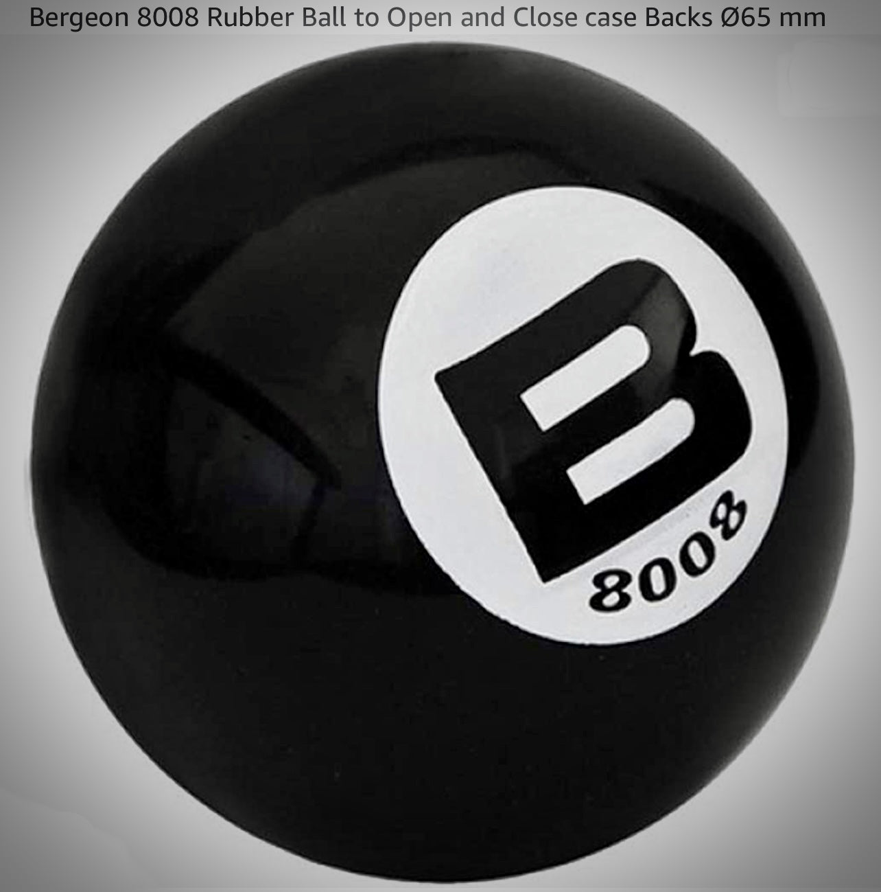 #849 Bergeon 8008 Rubber Ball to Open and Close case Backs Ø65 mm new