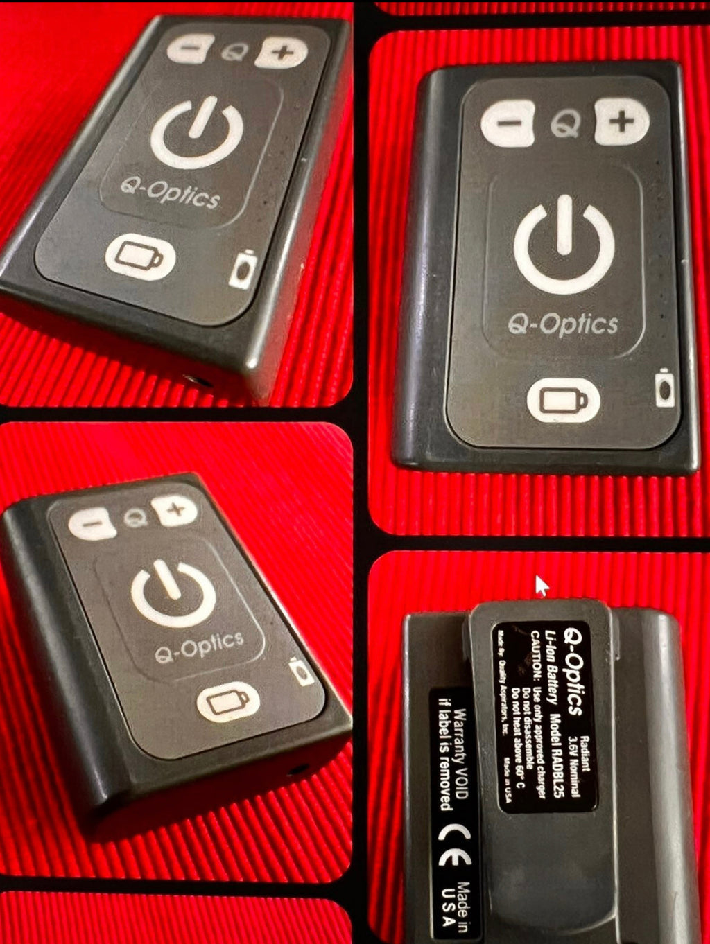 Q-Optics RADBL25 Battery Module New With 3 Years Warranty