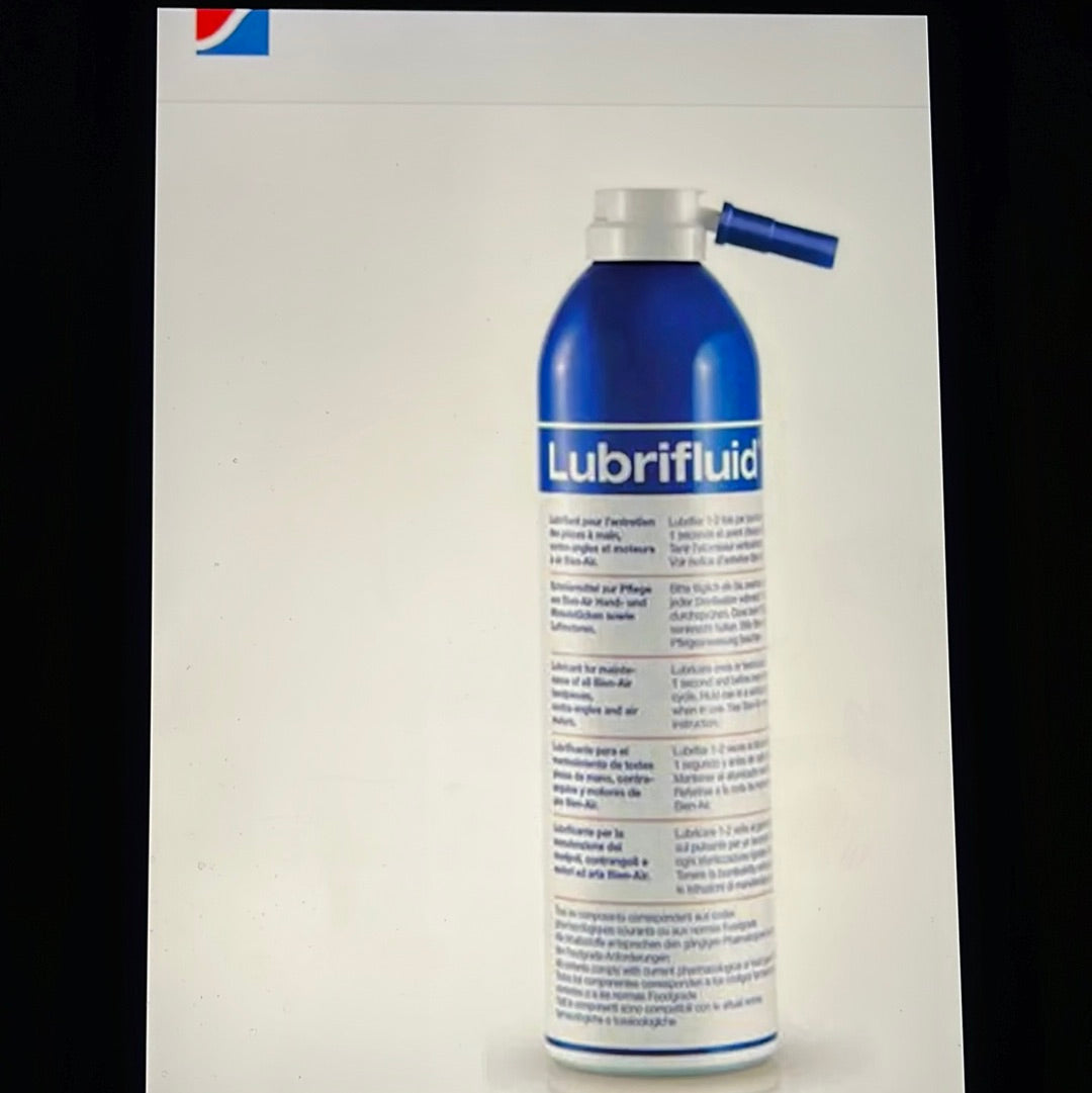 Henry Schein Bien Air Lubrifluid Spray Lubricant BLUE 500 mL Ebay Inv