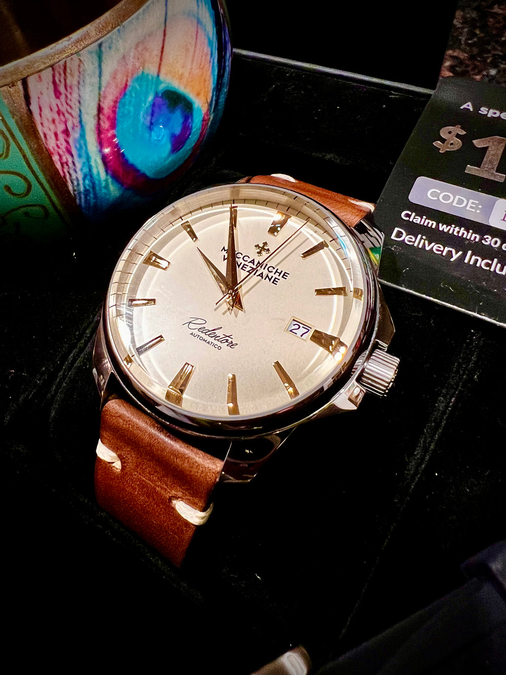 Sold #383 Reserved for  Carlos Beautiful Designer Meccaniche Veneziane Hand Made in Italy Very High Quality