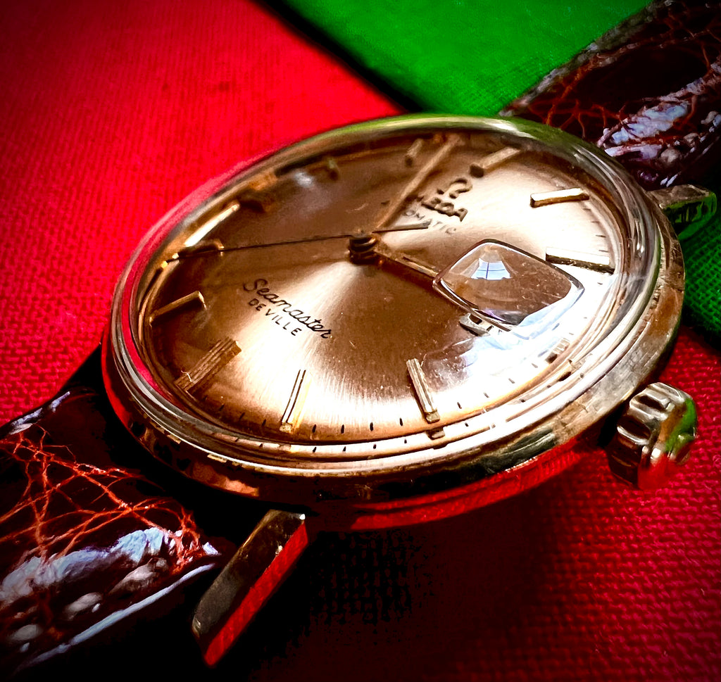 #500 OMEGA Seamaster Deville automatic Vintage gold