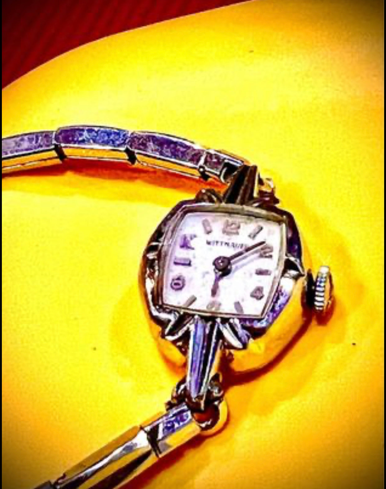 #191 Wittnauer Ladies wrist watch 10K RGP Beautiful