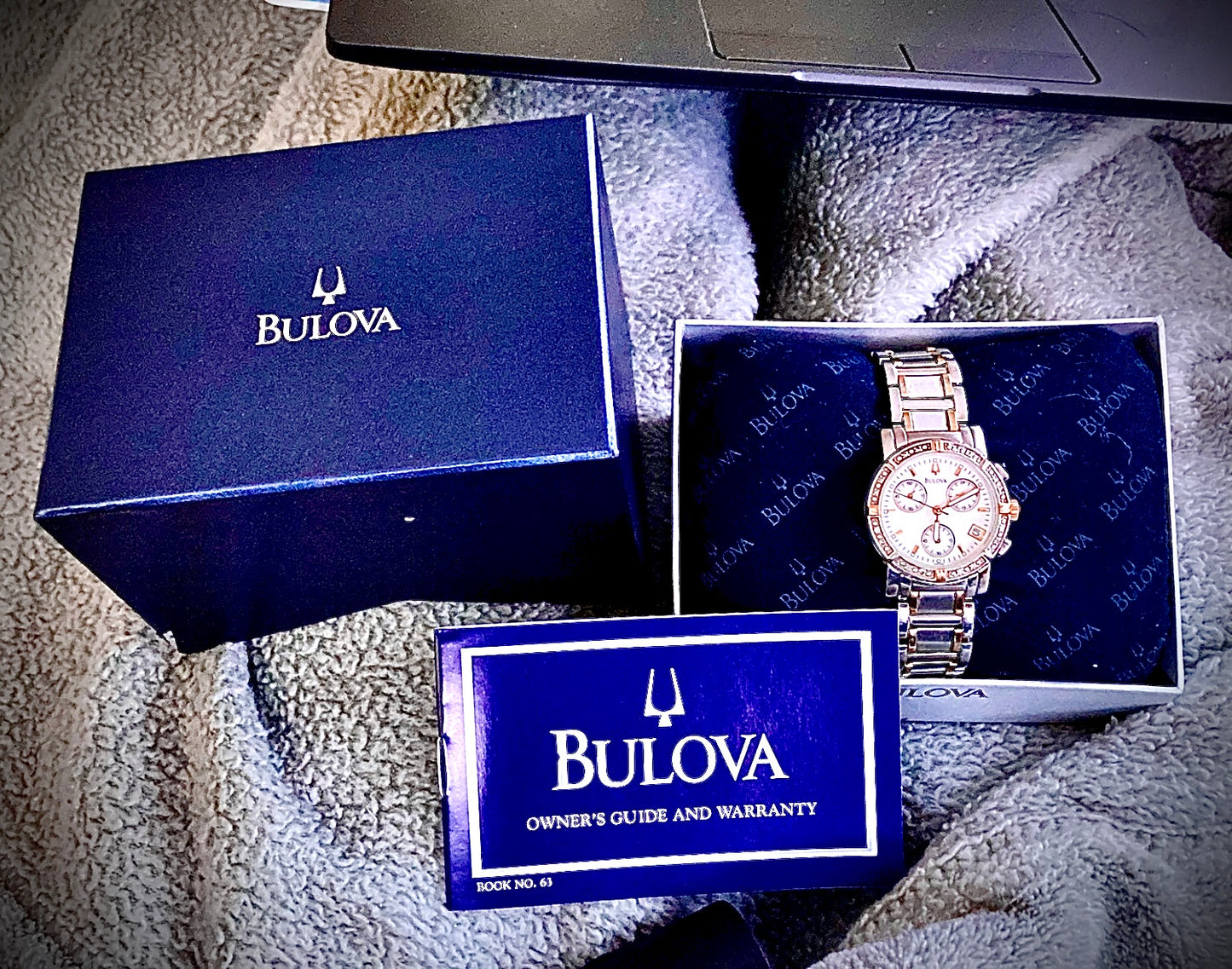 #782  Bulova C637380 Women's Chronograph Watch with Diamond Accents (new battery) Ebay Inv Mercari $91.62