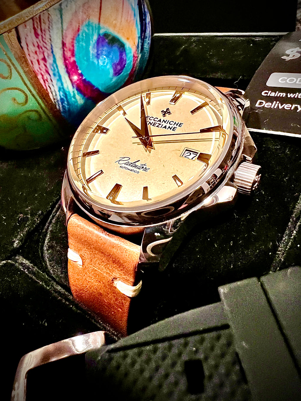 Sold #383 Reserved for  Carlos Beautiful Designer Meccaniche Veneziane Hand Made in Italy Very High Quality