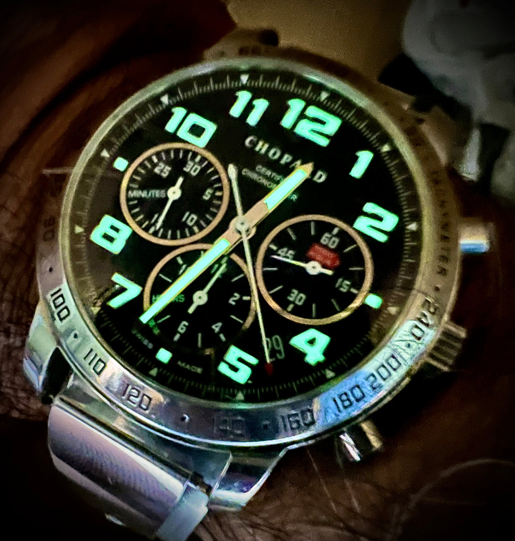 R#735 Chopard Mille Miglia Automatic Chronograph Chronometer Ref. 8920 Full Set Box Papers COSC Swiss Made