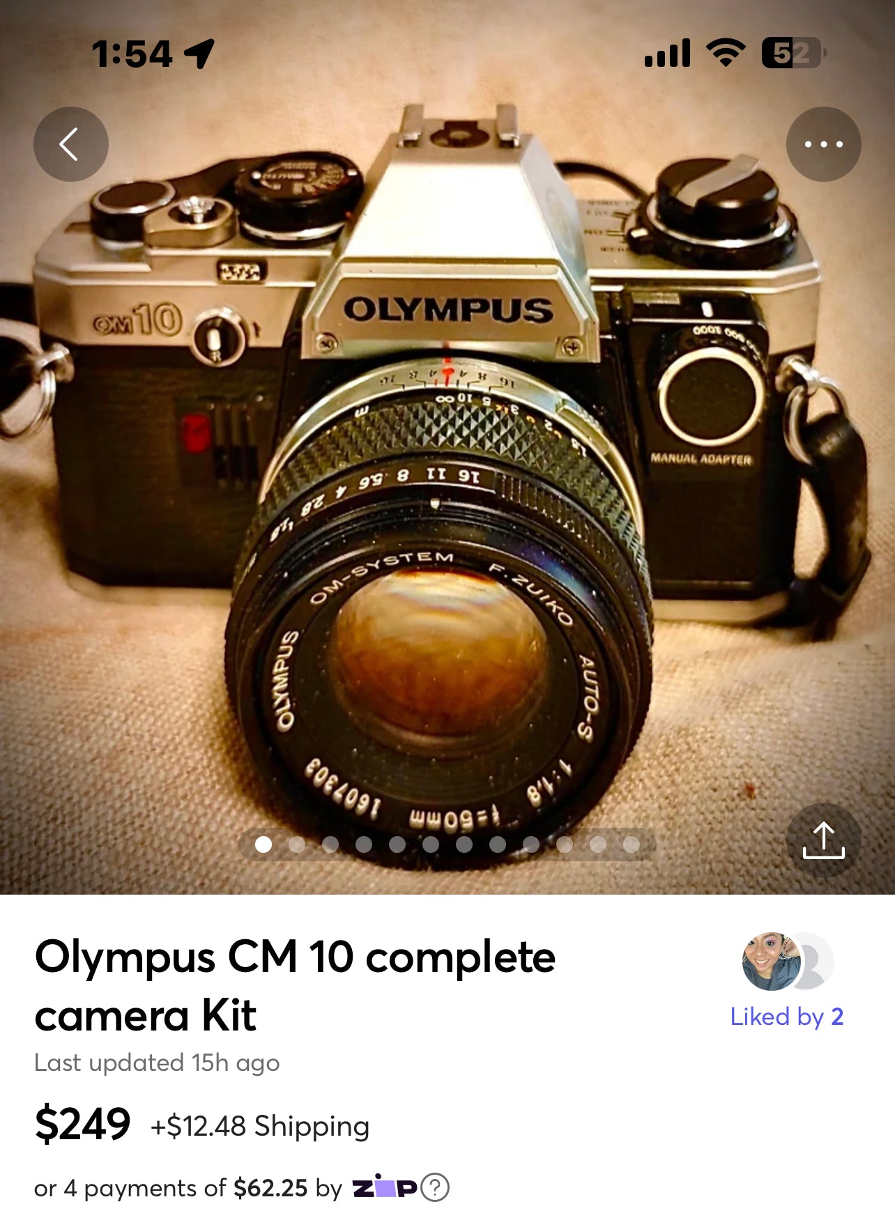 Olympus CM 10 complete camera Kit