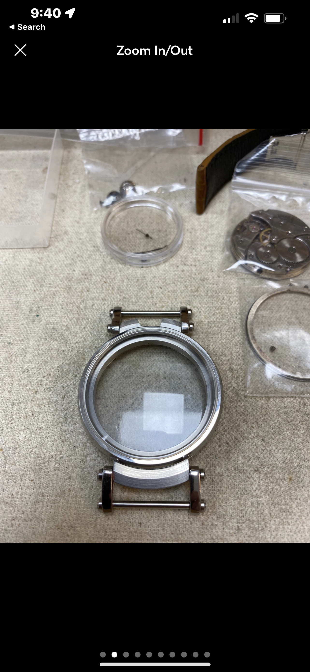 For viewing Only #674 omega project Pocket watch to wrist watch kit omega conversion NOT FOR SALE YET