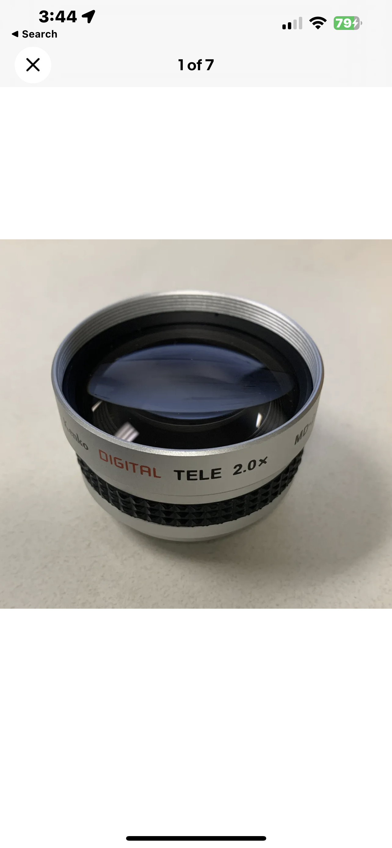 Kenko Digital Lens TELE 2.0X Converter MD-20T 37mm Video