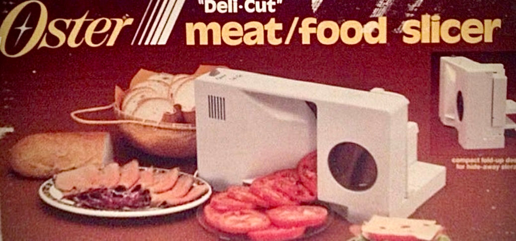 Oster deli cut Meat Food Slicer See Box Photos Dropbox