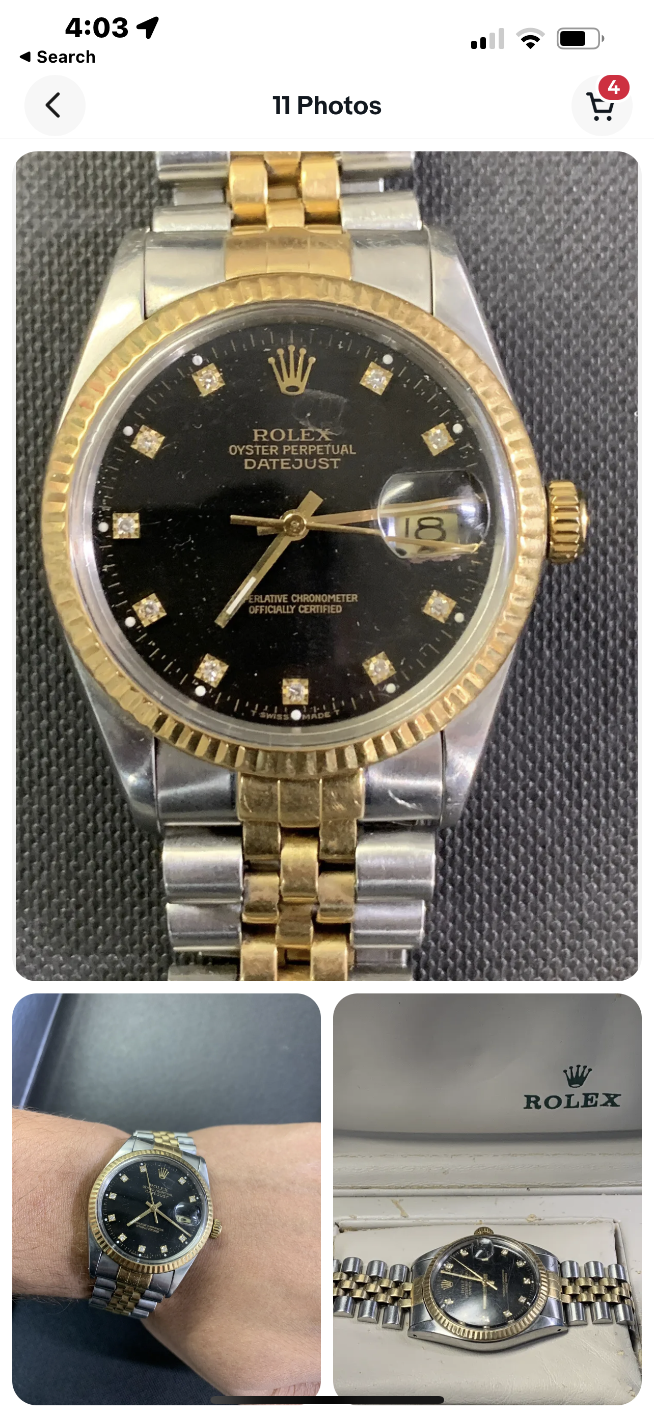 Rolex Automatic Movement Full Service Repair and Restore - Datejust, Submariner Ebay Inv S Listed