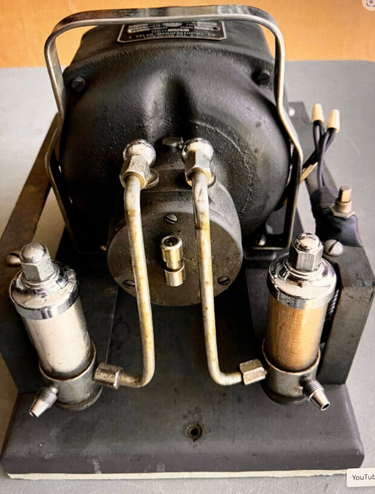 Vintage J Sklar Moorhead Treatment Unit Vacuum Compressor Dental Steampunk Works