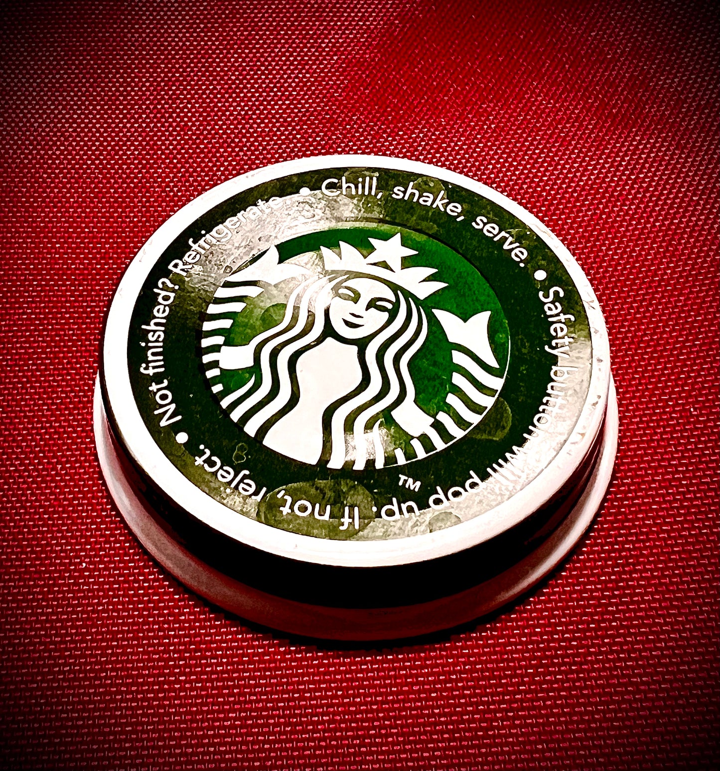 10 Starbucks Frappuccino Coffee Drink Mocha glass Bottle Cap ONLY