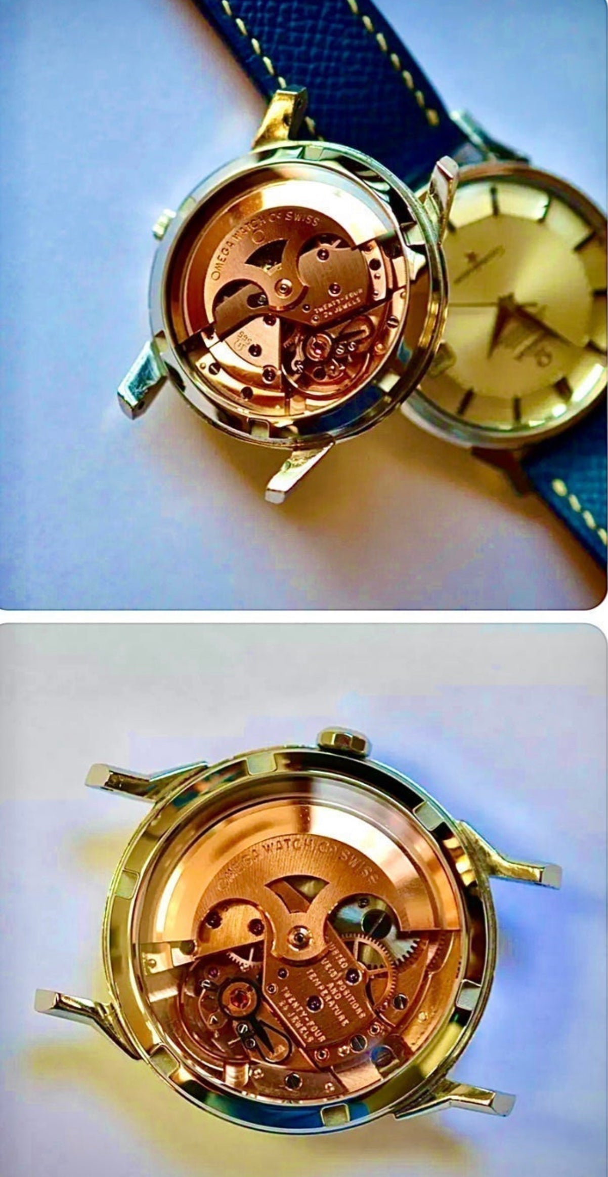 #766A Exhibition Caseback ONLY with installation for Vintage 1960s Omega Seamasters and Constellations