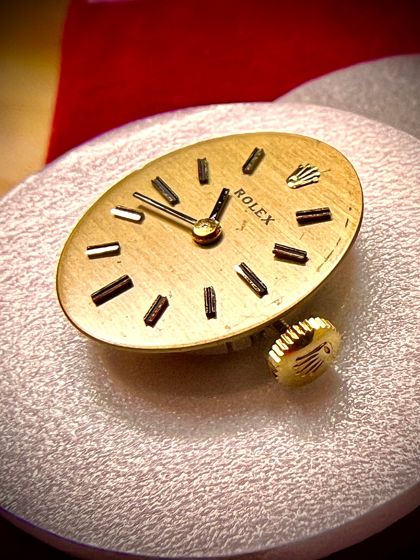 #870 Rolex Watch Movement Caliber 1400 Working 18 Jewels