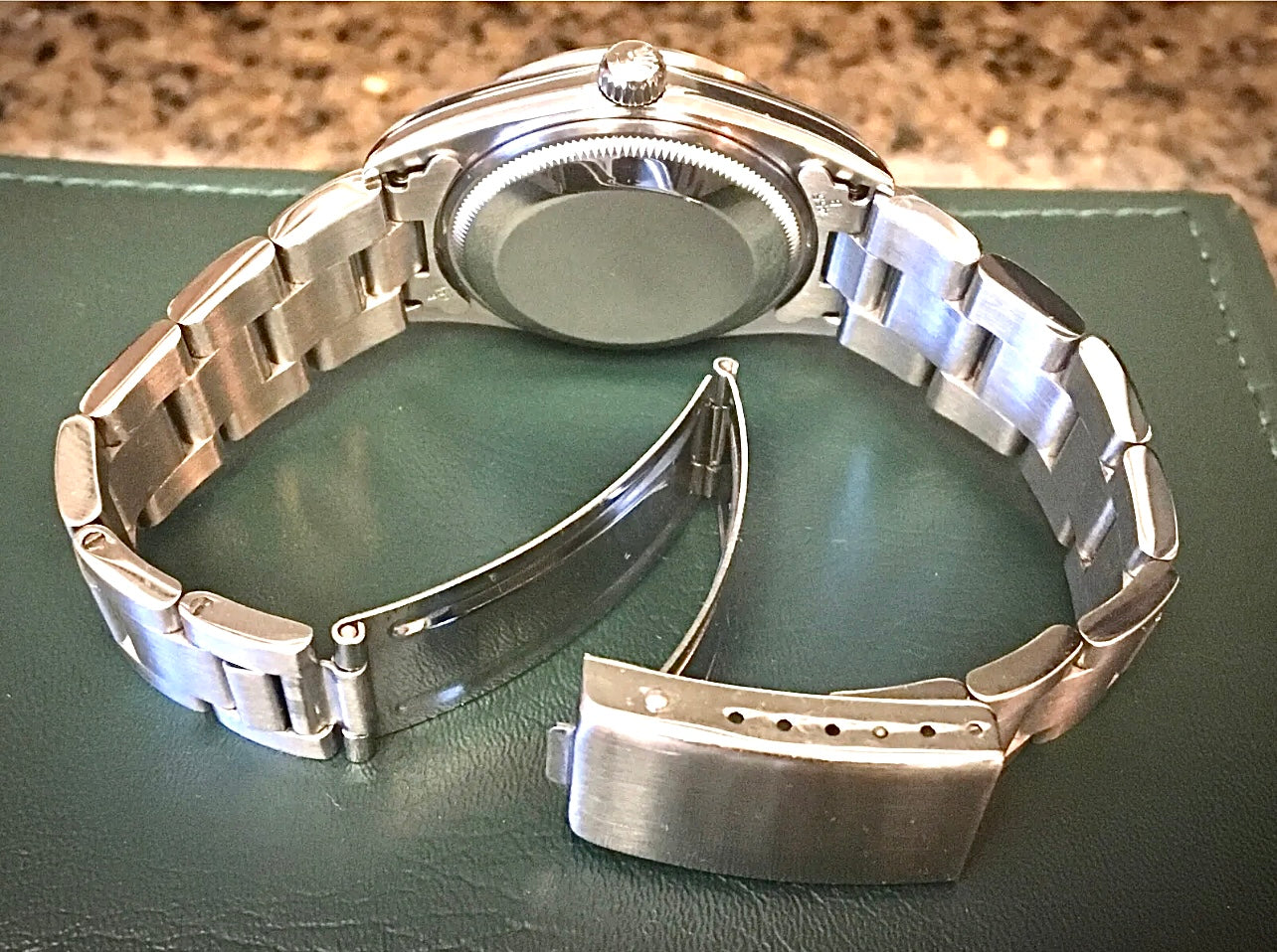 #311 Dad’s Rolex Oyster Perpetual Date Stainless Steel Watch 15200 with Sliver Dial from 1972