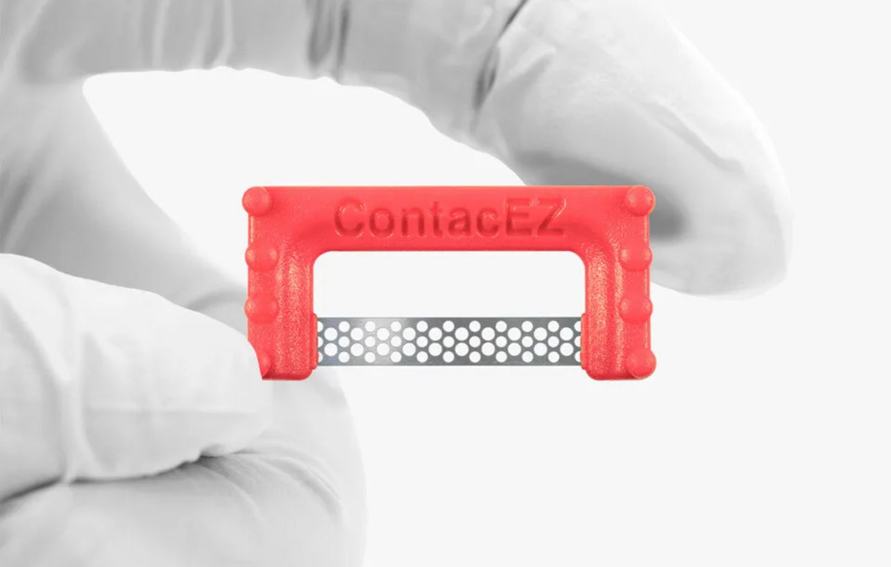 8pcs ContacEZ Dental Proximal Stains Plaque Removal Hygienist Strip 0.05mm