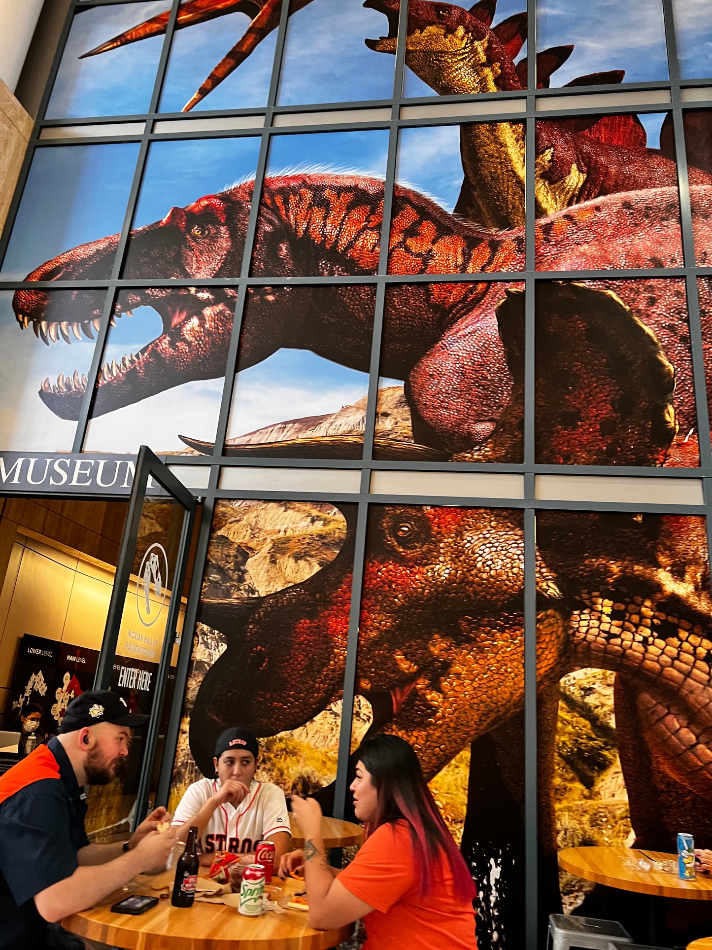 Enjoy a trip to Dinosaurs Exbition at  Houston Texas  Museum of Natural Sciences