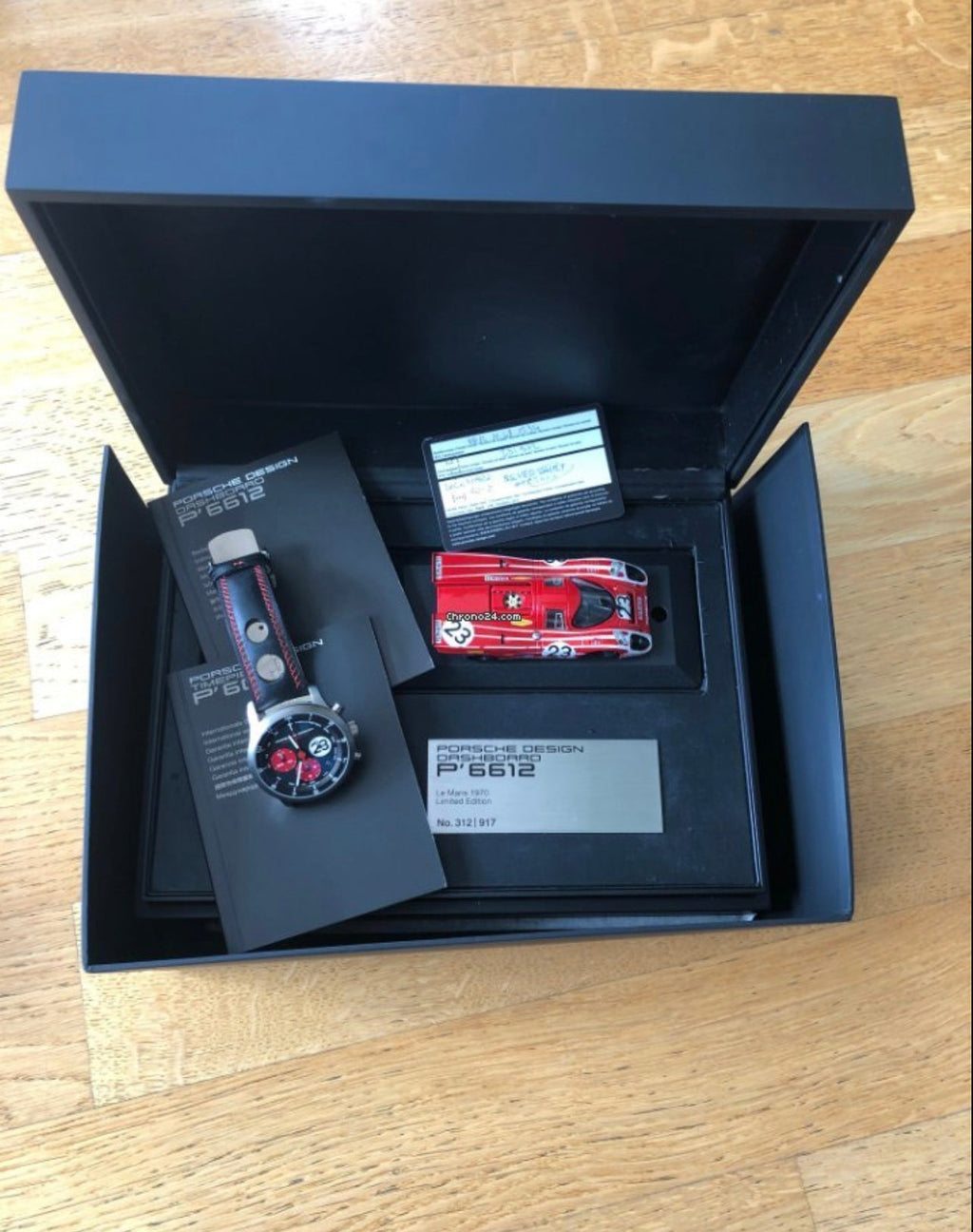 Service Ticket ONLY for Porsche Design P-6612 Highly Collectable watch total no Made 970