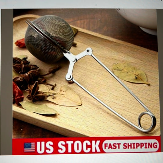 Stainless Steel Spoon Tea  Leaves Herb Mesh Ball