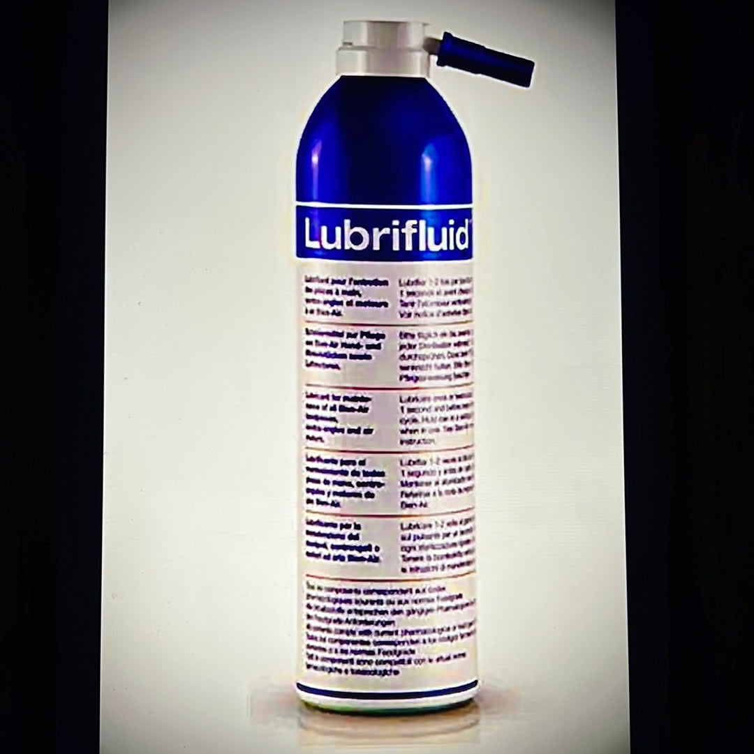 Henry Schein Bien Air Lubrifluid Spray Lubricant BLUE 500 mL Ebay Inv