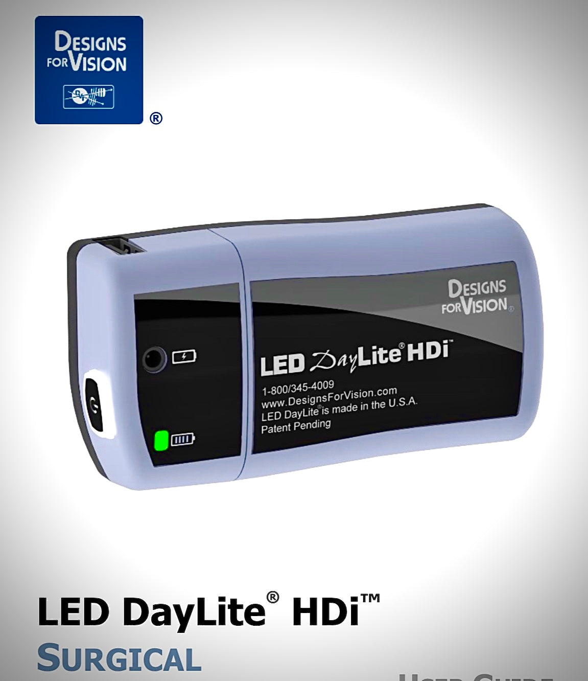 Design for Vision day lite battery module Exchange replacement Program I year warranty