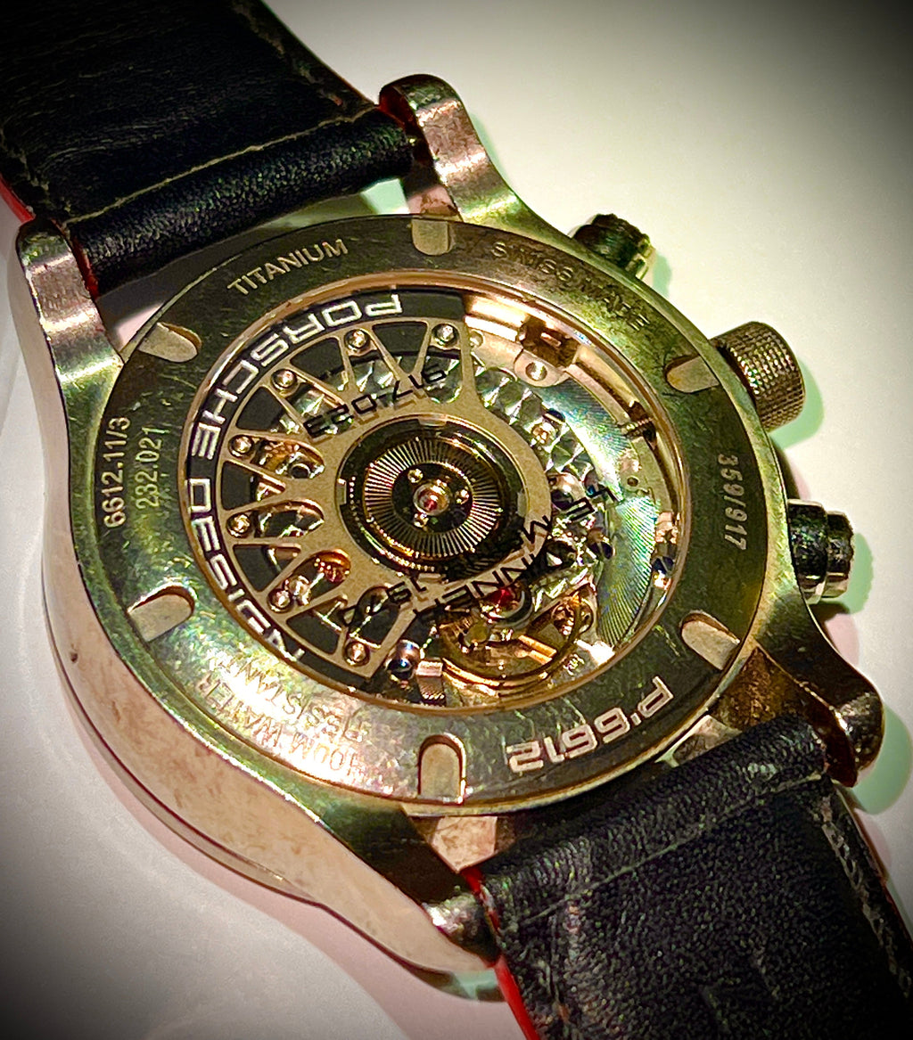 Service Ticket ONLY for Porsche Design P-6612 Highly Collectable watch total no Made 970