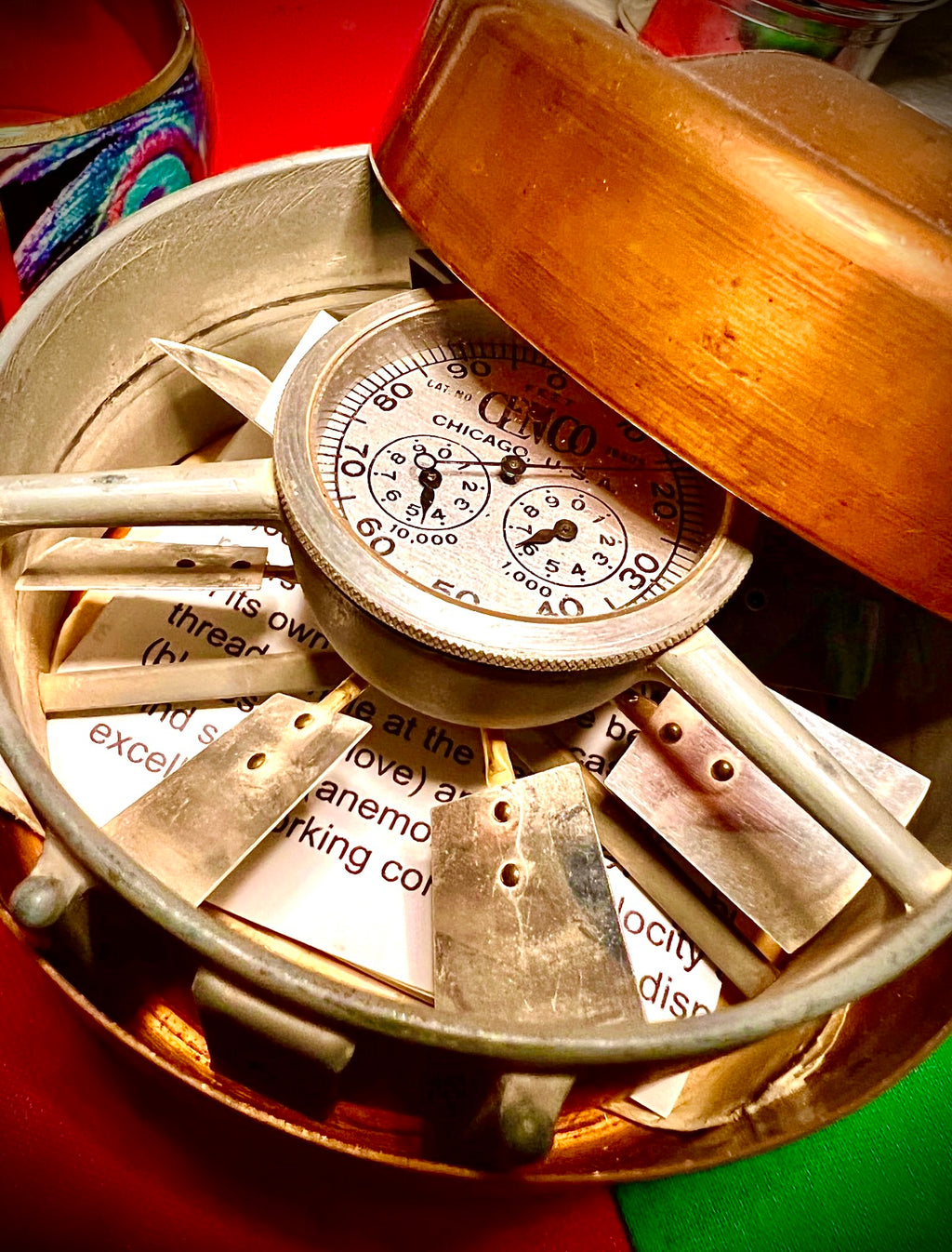 CENCO Barrow meter great gift for a collector of Vintage science equipment