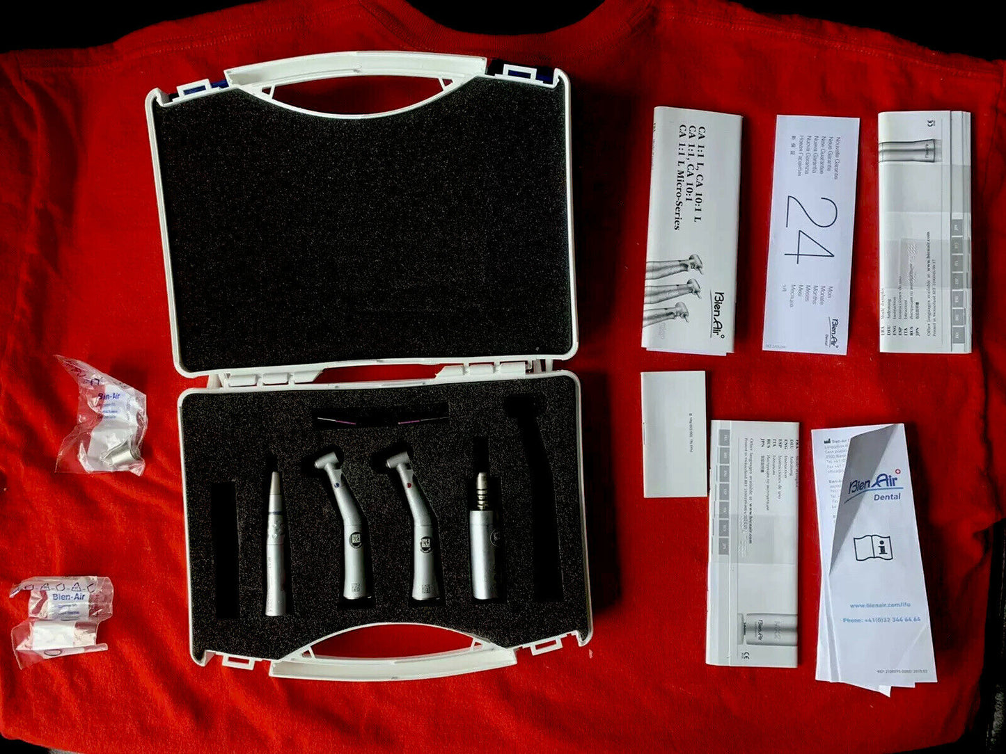 Bien Air Micro Dental Electric Handpieces Set