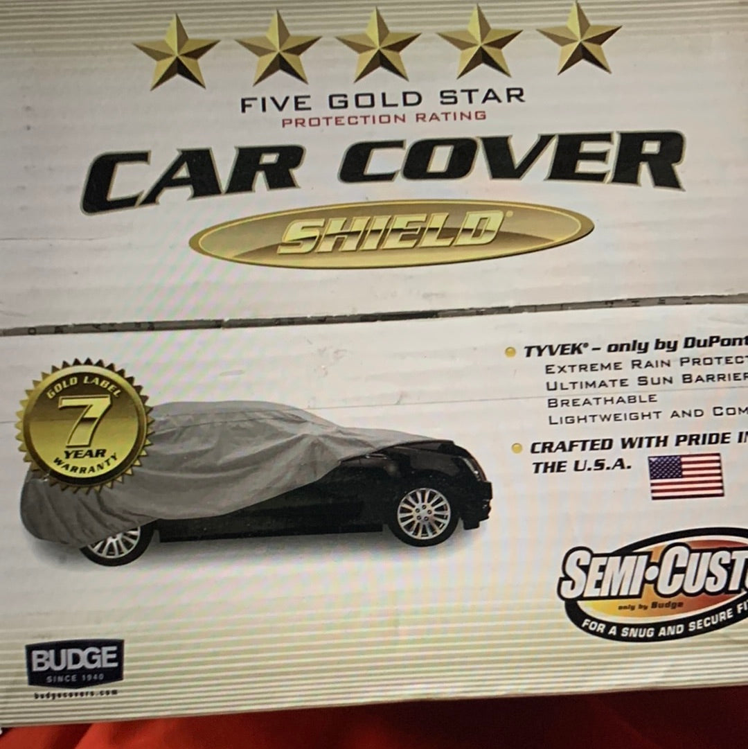 Budge 5 Star Car Cover Size 4 NEW TVVEK BY DuPont Lifetime Warranty