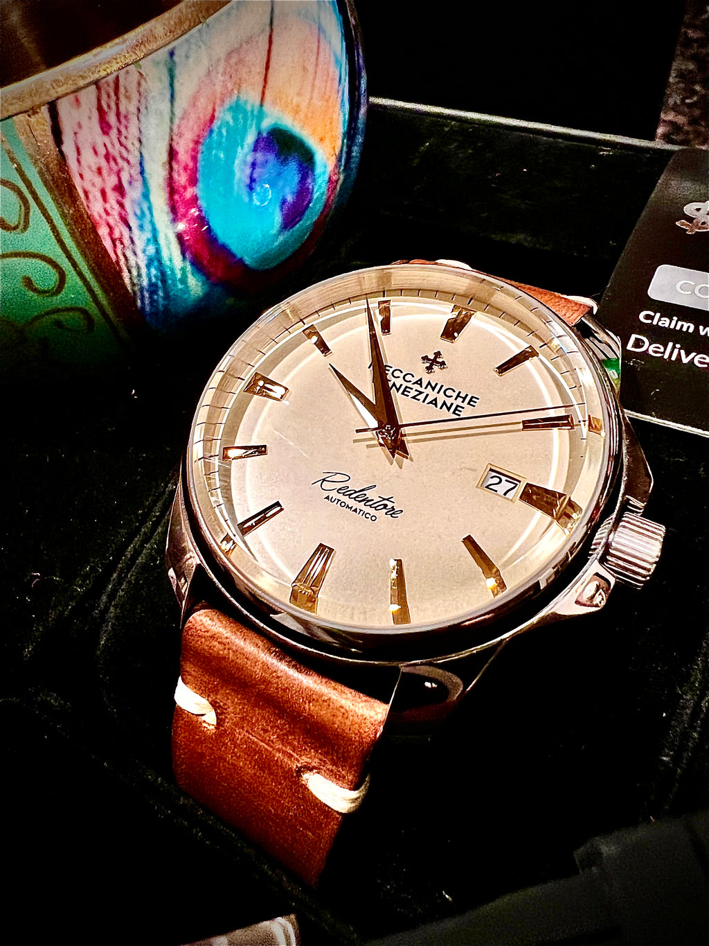 Sold #383 Reserved for  Carlos Beautiful Designer Meccaniche Veneziane Hand Made in Italy Very High Quality