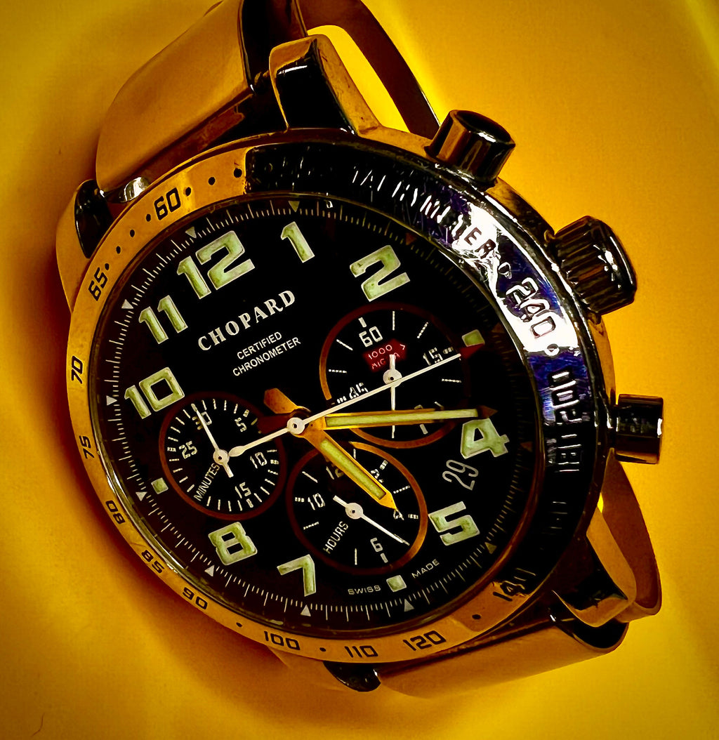 R#735 Chopard Mille Miglia Automatic Chronograph Chronometer Ref. 8920 Full Set Box Papers COSC Swiss Made