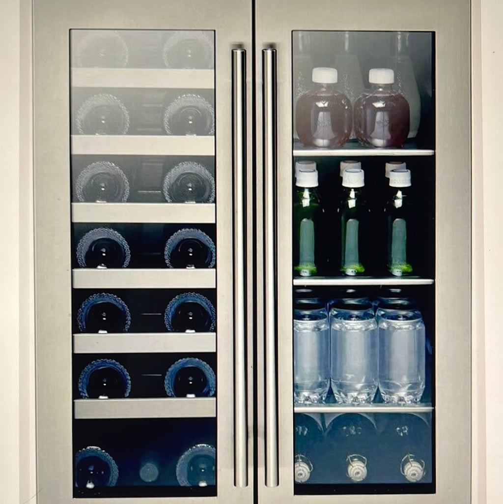 Zephyr PRWB24C32BG Presrv 24W 21 Bottle Capacity and 64 Can Stainless Steel local pick up in Zip code 95363