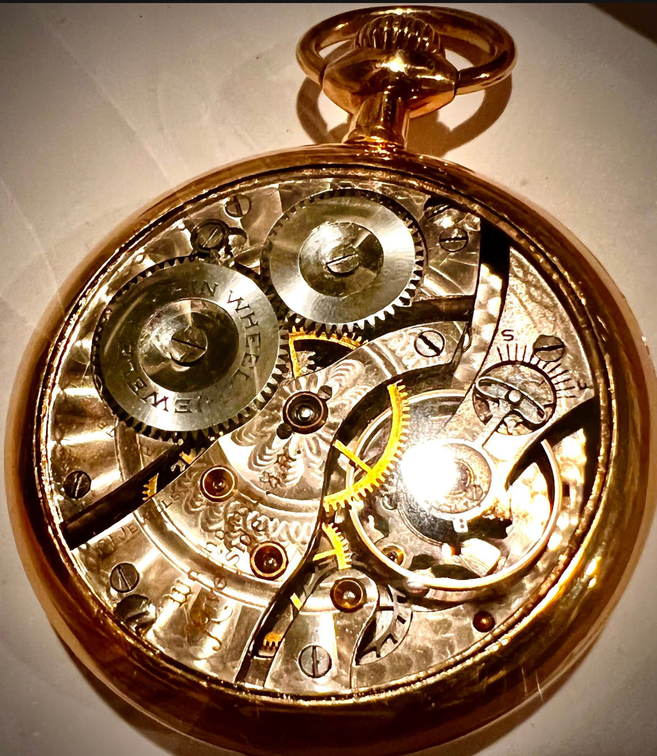 #508 Gold filled 16 size Waltham 21Jewls  pocket watch