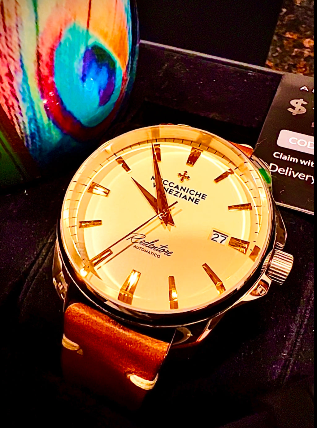 Sold #383 Reserved for  Carlos Beautiful Designer Meccaniche Veneziane Hand Made in Italy Very High Quality