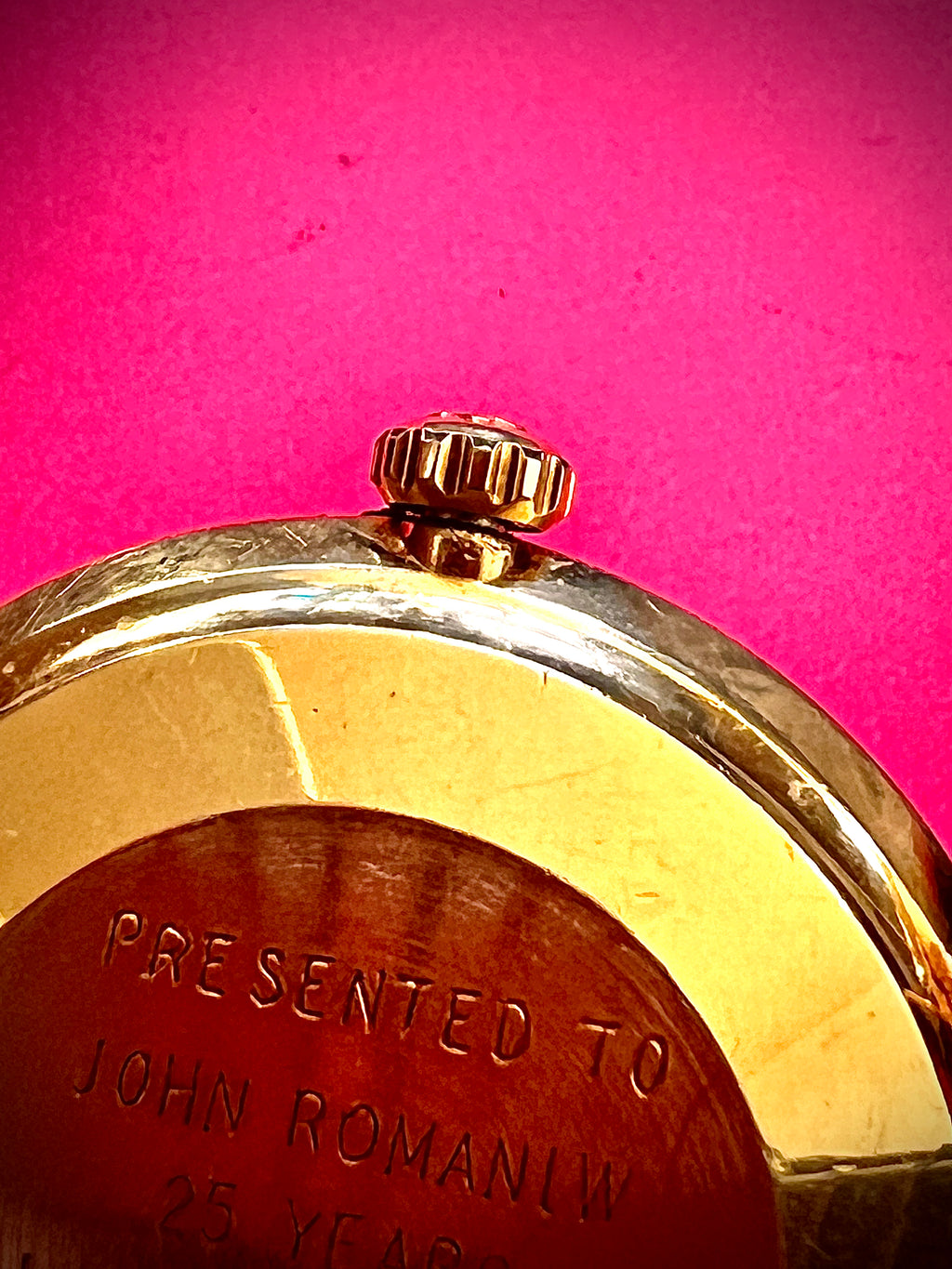 Copy #824 Vintage Omega Seamaster Deville 14k Gold Filled SS Automatic Gold Linen Dial