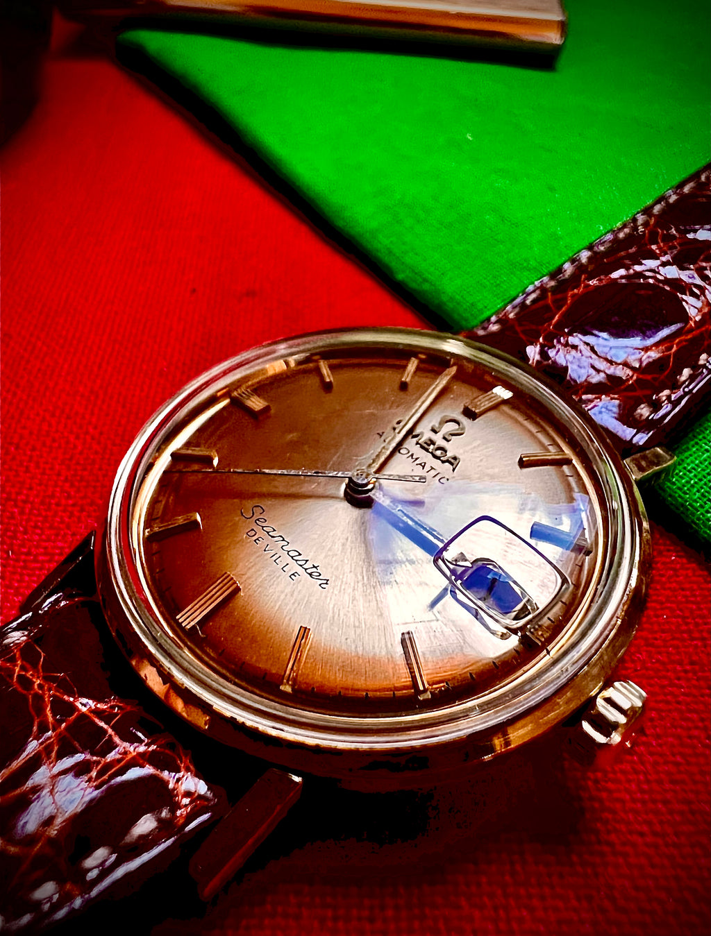 #500 OMEGA Seamaster Deville automatic Vintage gold