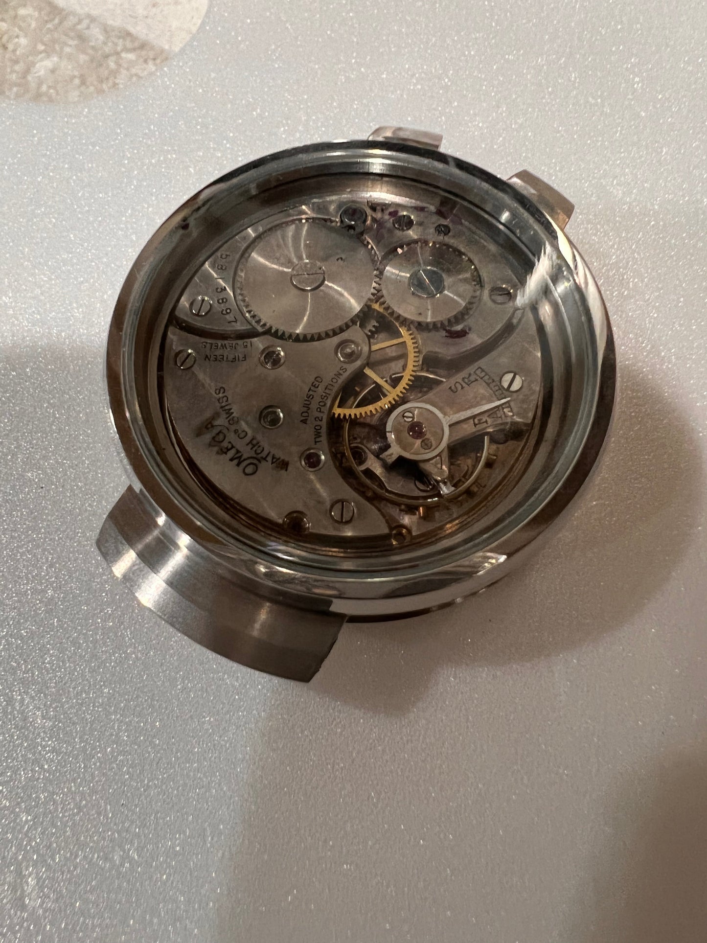 For viewing Only #674 omega project Pocket watch to wrist watch kit omega conversion NOT FOR SALE YET