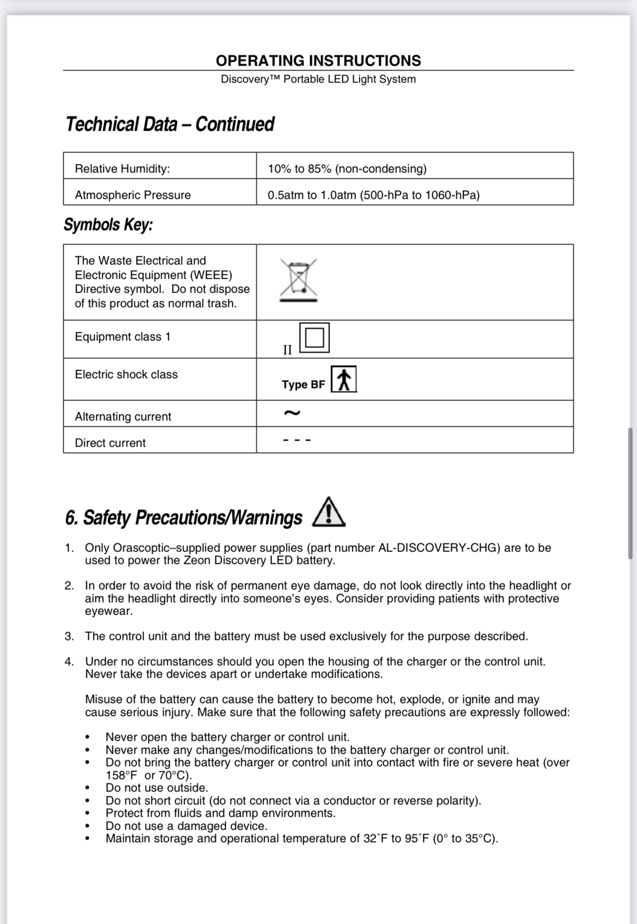 Orascoptic Discovery Headlight module conversion to work with any Endevour Battery module