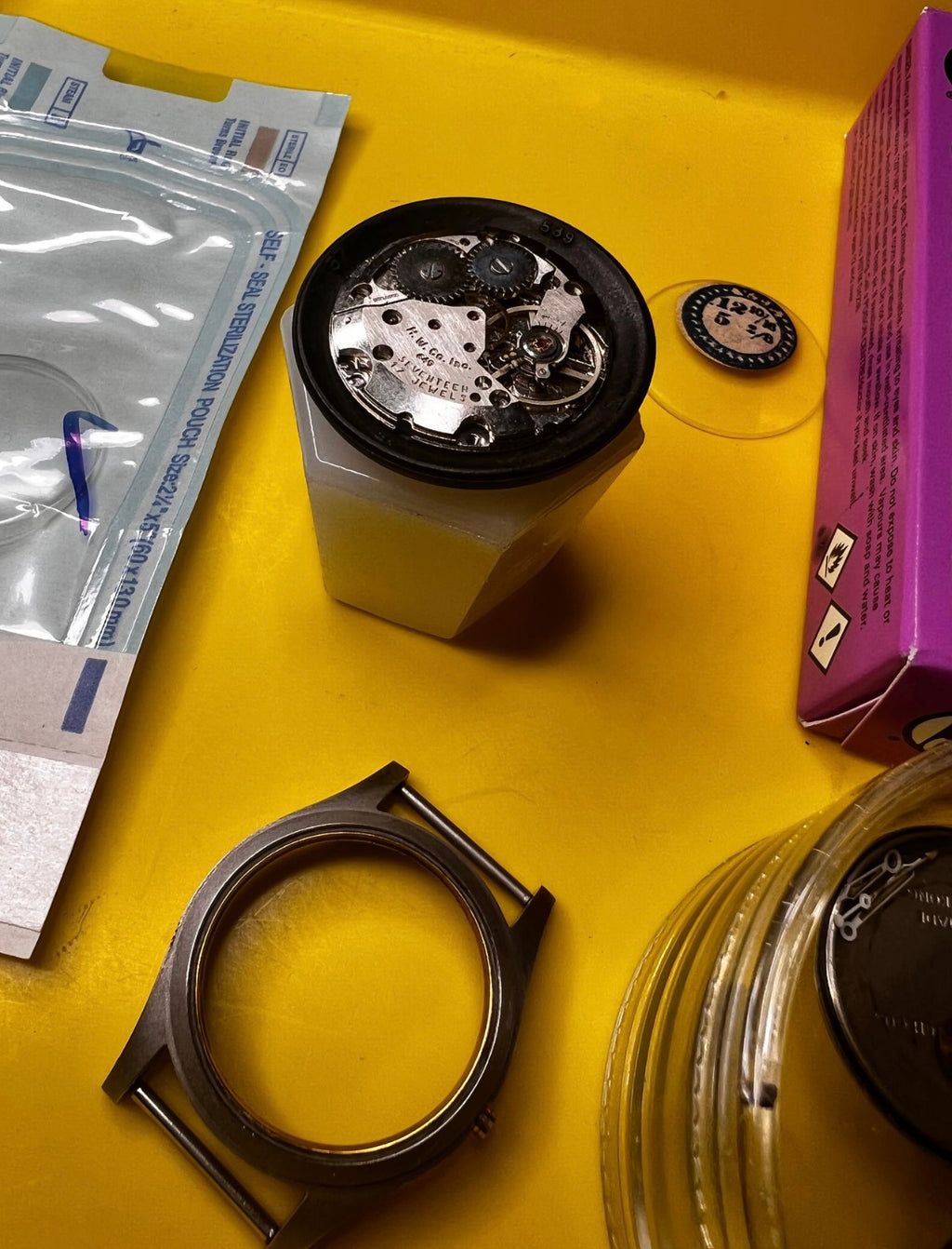 Reserved for Dave Hosey ONLY. Service ticket for  Hamilton Khaki Field Men's Black dial Mechanical 38mm manual wind