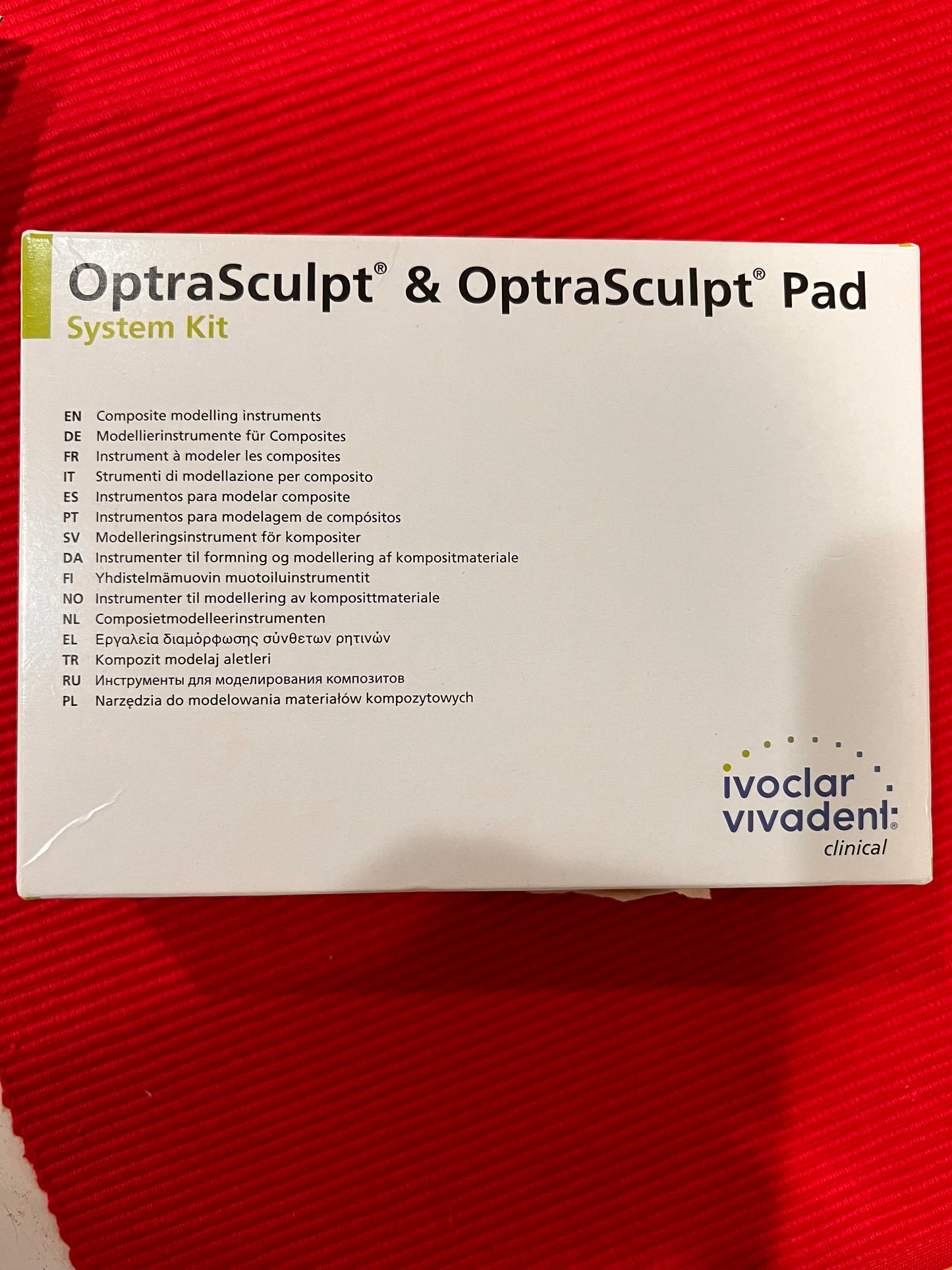 OptraSculpt Composite Instrument Ea9451624 Ivoclar Vivadent - 683066AN